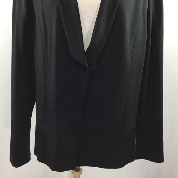 LOGO by Lori Goldstein Black Blazer - Picture 3 of 12